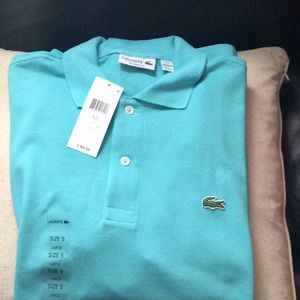Lacoste men’s polo shirt light blue